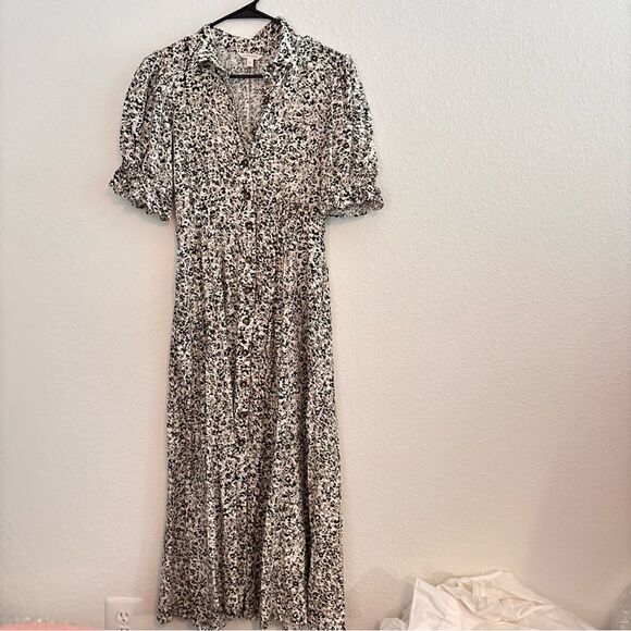Monsoon Leopard Print Shirtdress/Sundress Small - Picture 4 of 6